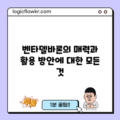 벤타델바론의 매력과 활용 방안에 대한 모든 것