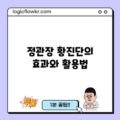 정관장 황진단의 효과와 활용법