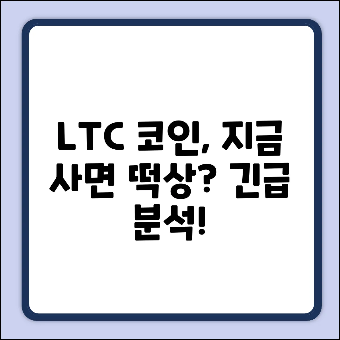 LTC 코인, 지금 투자해도 괜찮을까?